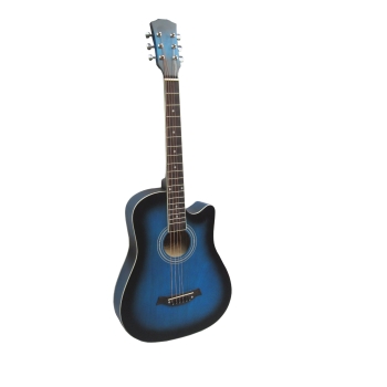 Gitara akustyczna 3/4 - niebieski matt z wycięciem